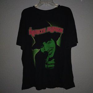 Marilyn Manson band black t shirt